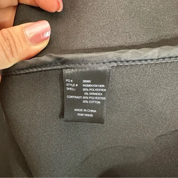 Nasty Gal Black Mesh Jump Shot Hoodie Dress - Picture 6 of 9